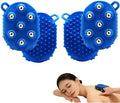 Roller Ball Glove Massager, 2Pcs Lymphatic Massage Tool Gua Sha Fascia Muscle Release for Face, Neck, Back, Abdomen, Legs & Full Body, Medium