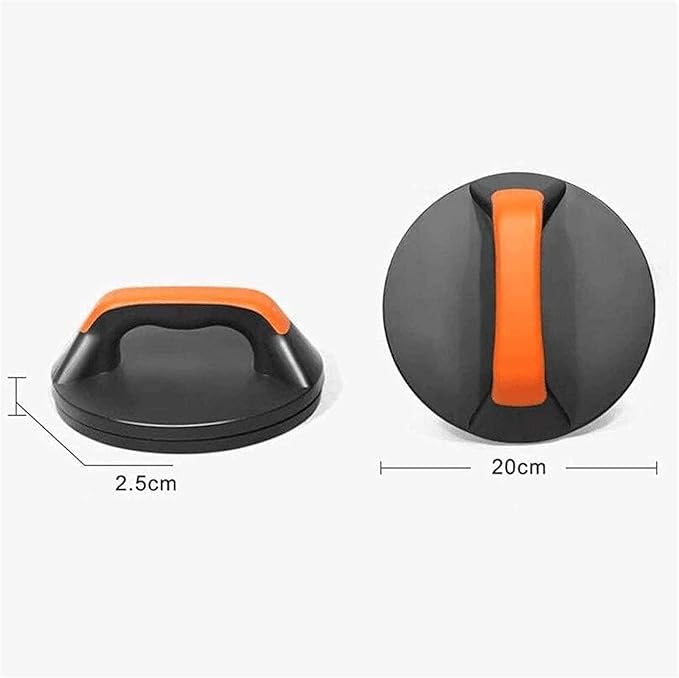 2pcs Push Up Bars with Rotating Handles, Heavy Duty Push Up Handles for Home Gym, 360° Swivel Pushup Stands for Chest Arms Core Strength Training