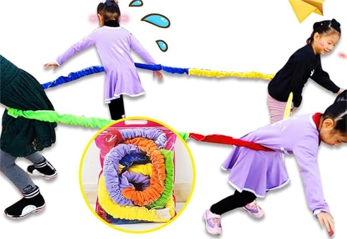 Exercise Stretch Bands Group Activities Pulling Rope 3M Teamwork Exercise Band Loop Resistance Band Rally Ring Equipment for Outdoor Games