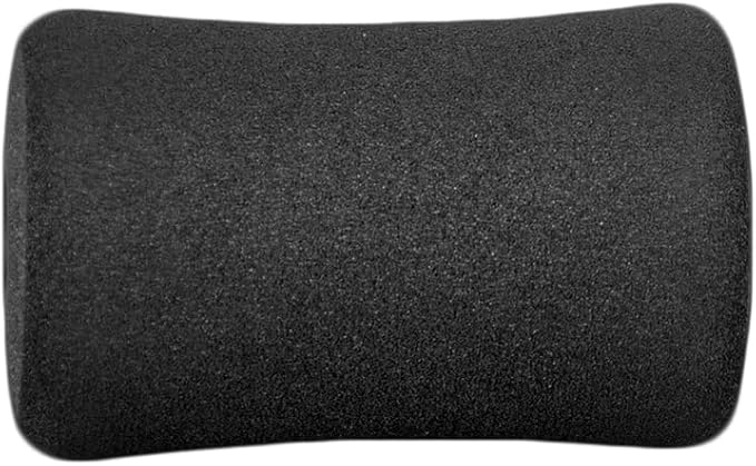 Foam Foot Pads Rollers Two Pair for Home Gym Exercise Machines Equipments Replacements with 1 Inch(2.5cm) Rod (Foam 4.53" X 2.56" Od X 0.87" Id)