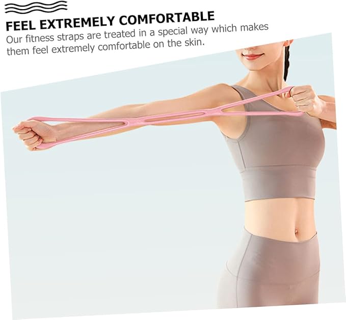 Shoulder Exercise Equipment Yoga Pulling Exerciser Fitness Pulling Rope Building Tool Silicone Elastic Bands