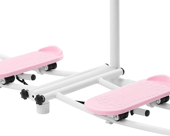 Pelvic Floor Muscle Repair Strengthening Training Device,Yoga Tension Band,Equipment Adjustable Height,Double-Bearing Pulley,Ski Exercise Machine Strength Training,for Fitness,Exercise,Body Shaping