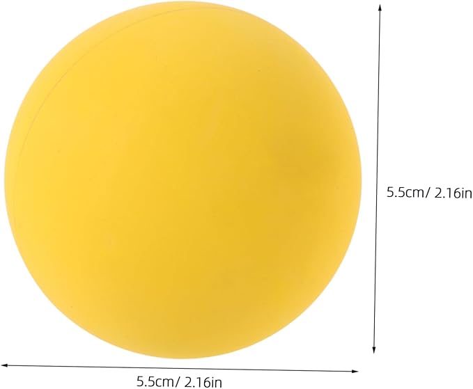 Sports Reaction Balls 4 Pack Mini High Elastic Rebound Training Balls 2.16 Inch for Speed Agility Practice Indoor Outdoor
