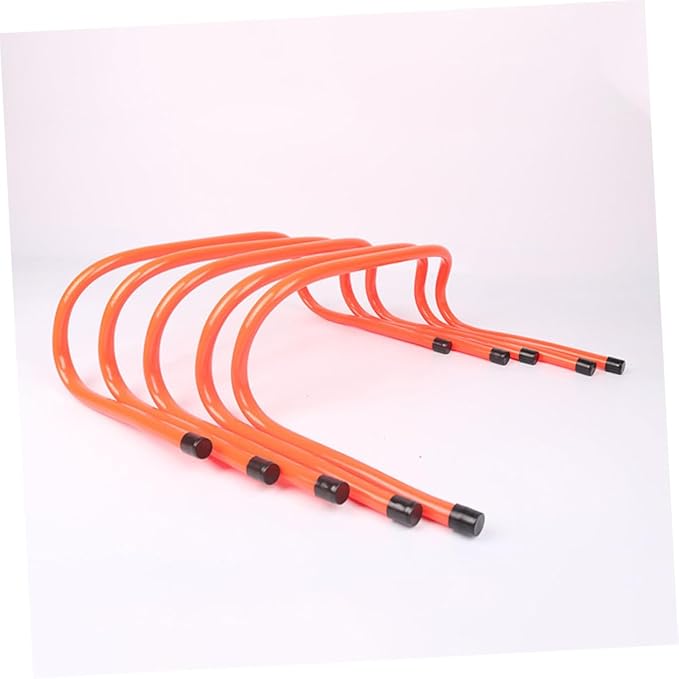 YARNOW 2pcs Plastic Agility Speed Hurdles 15cm Wear-Resistant Running Training Equipment for Soccer Football ’ Obstacle and Plyometric Training