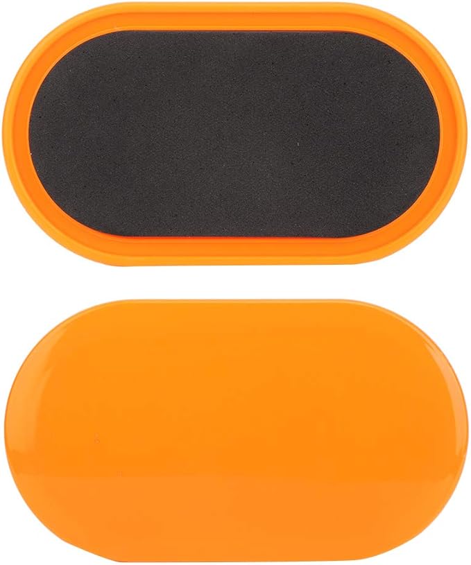 Core Sliders, Dual Sided Core Sliders, Oval Yoga Sliding Disks for Abs Full Body Training for Travel for Abdominal Exercise Equipment for Home