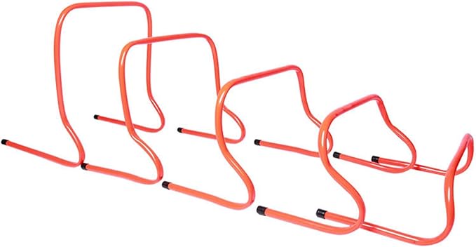 5 Pack Agility Speed Training Hurdles Detachable Agility Training Hurdles Sports Practice Equipment for Athletes, Soccer Football Training Equipment Hurdle Rack 5 Pieces