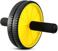 Waist Exerciser Pad Ab Rollers Abdominal Core Roller Home Gym Fitness Workout Training Equipment (Random Color)