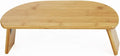 Folding Meditation Bench, Foldable Bamboo Yoga Kneeling Stool, Ergonomic Meditation Chair for Sitting on Floor