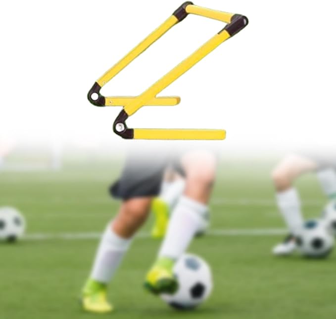 Agility Training Hurdle Speed Training Hurdle Adjustable Height Portable Speed Ladder for Indoor Outdoor Soccer