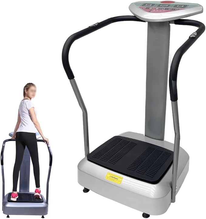 200W Whole Body Vibration Platform, Vibration Plate Exercise Machine, 99 Speed Levels Platform, Training Fitness Vibration Platform Machine Load 330lb for Home Gym