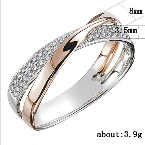 LONG-A 2 Pieces Magnetic Slimming Ring, Weight Loss Health Care Fitness Jewelry Burning Weight Design Opening Therapy Lose Fashion X,Multi Colored,6 = 16 mm