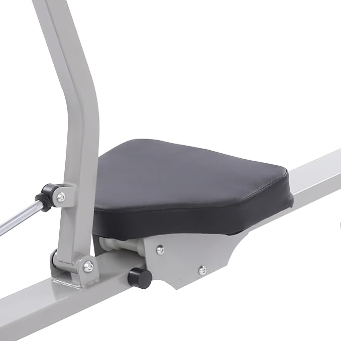 Foldable Rowing Machine, Rower with 12 Resistance Levels,Home Gym Equipment w/LCD Display, Comfort Foam Seat & Quiet Full Body Workout for Cardio Fitness
