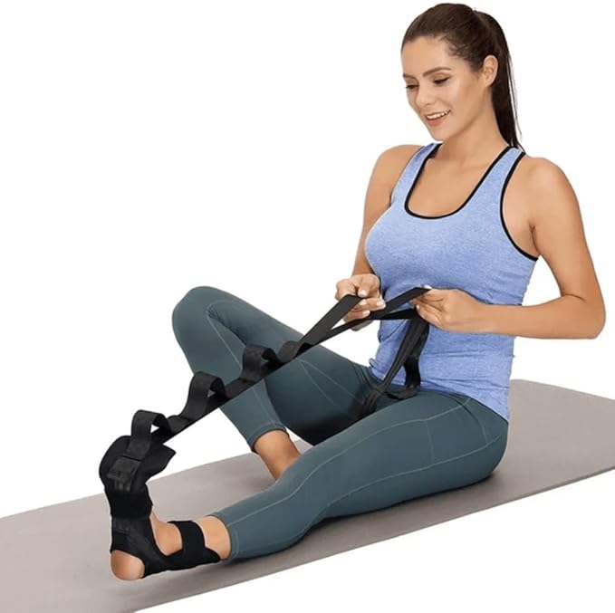 Stretching Strap with Loops and Detachable Foot