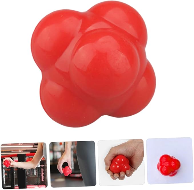 Hexagonal Agility Training Ball Durable Exercise Ball for Fitness Coordination and Reaction Training for