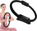 Pilates Ring Fitness Circle 14.96" Yoga Rings Magic Circle with Dual Padded Handles for Toning Arms, Thighs/Legs & Core