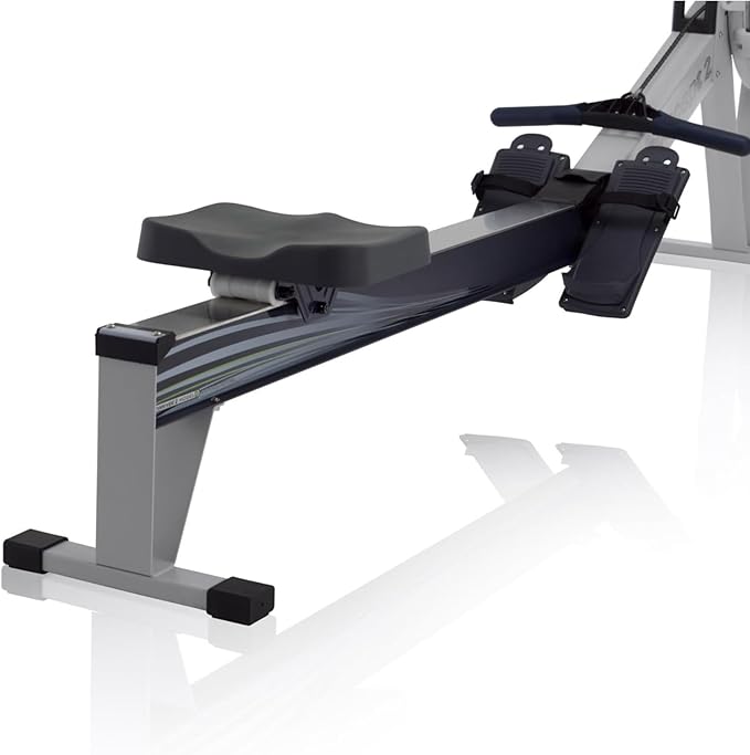 Concept2 RowErg Indoor Rowing Machine - PM5 Monitor, Device Holder, Adjustable Air Resistance, Easy Storage with FitXion Seat Cushion