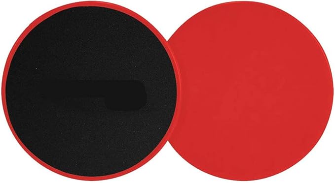 Dual Core Sliders,Core Exercise Gliding Discs Sportz Sliders for Working Out Compact Core Gliders for Home Gym Dual Sided Disks Used on Carpet or Hard Floors