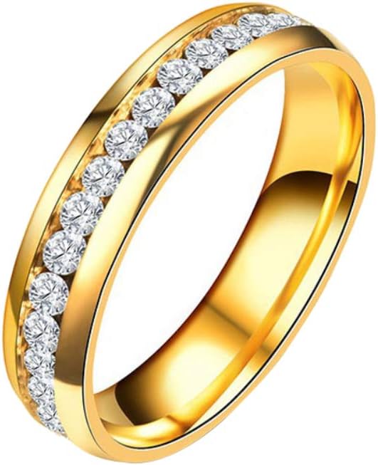 Health Care Weight Loss Fat Burning Slimming Magnetic Ring Rhinestone Jewelry Couple's Birthday Gift