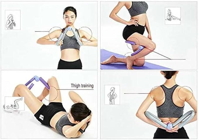 Multifunctional & Durable Thigh Master Home Gym wquipment Multicolour Ab Exerciser (Multicolor)