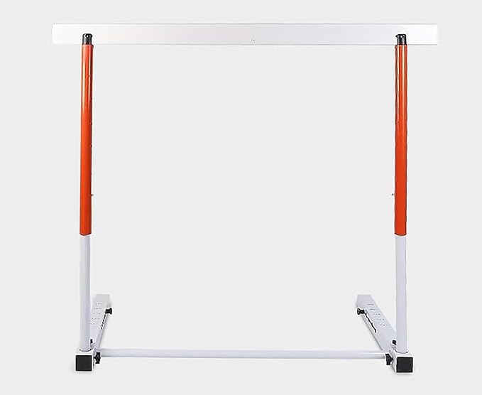 Metal Agility Speed Hurdles, Adjustable Height Track and Field Hurdles, Athletic Workout Obstacles Bar, Portable Sport Training Pole Set (40), 55
