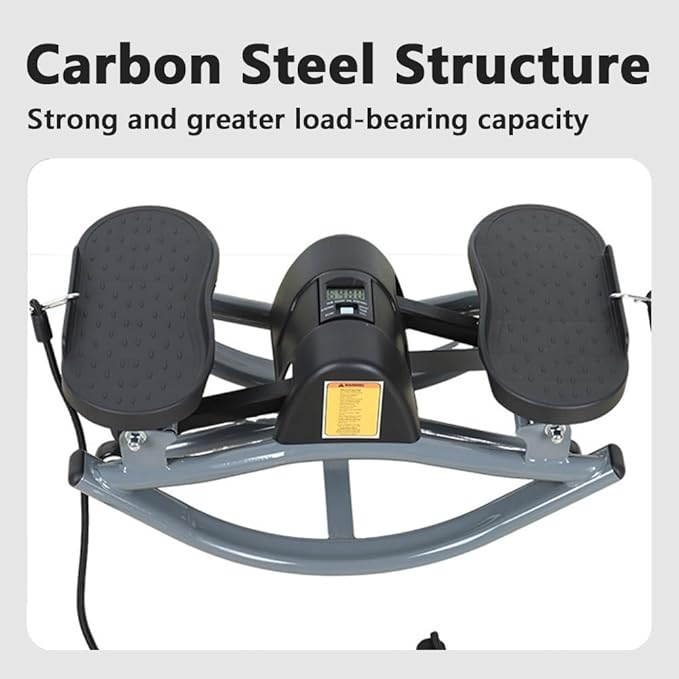 Rock Stepper Side to Side, Rocking Stepper Machine for Exercise at Home, Low-Impact Workout Machine for Legs & Glutes, Lateral Rock Stepper for Home Apartment Dorm Office