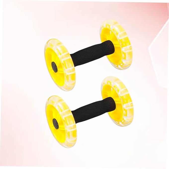 Weight Loss Equipment Exercise Roller Small Dumbbell Weights Home Dumbells Exercise Roller Wheel Fitness Wheel Equipment Fitness Device Scroll Wheel