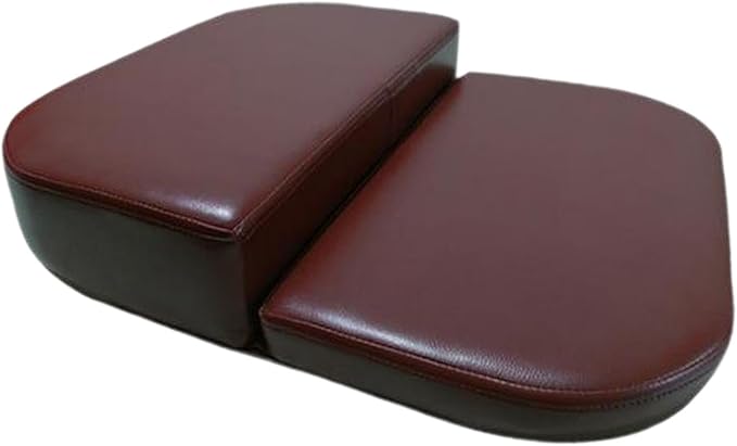 Folding Meditation Bench Prayer Kneeler Stool Comfortable PU Leather Portable 18.90x11.02 inch for Adults Home Yoga