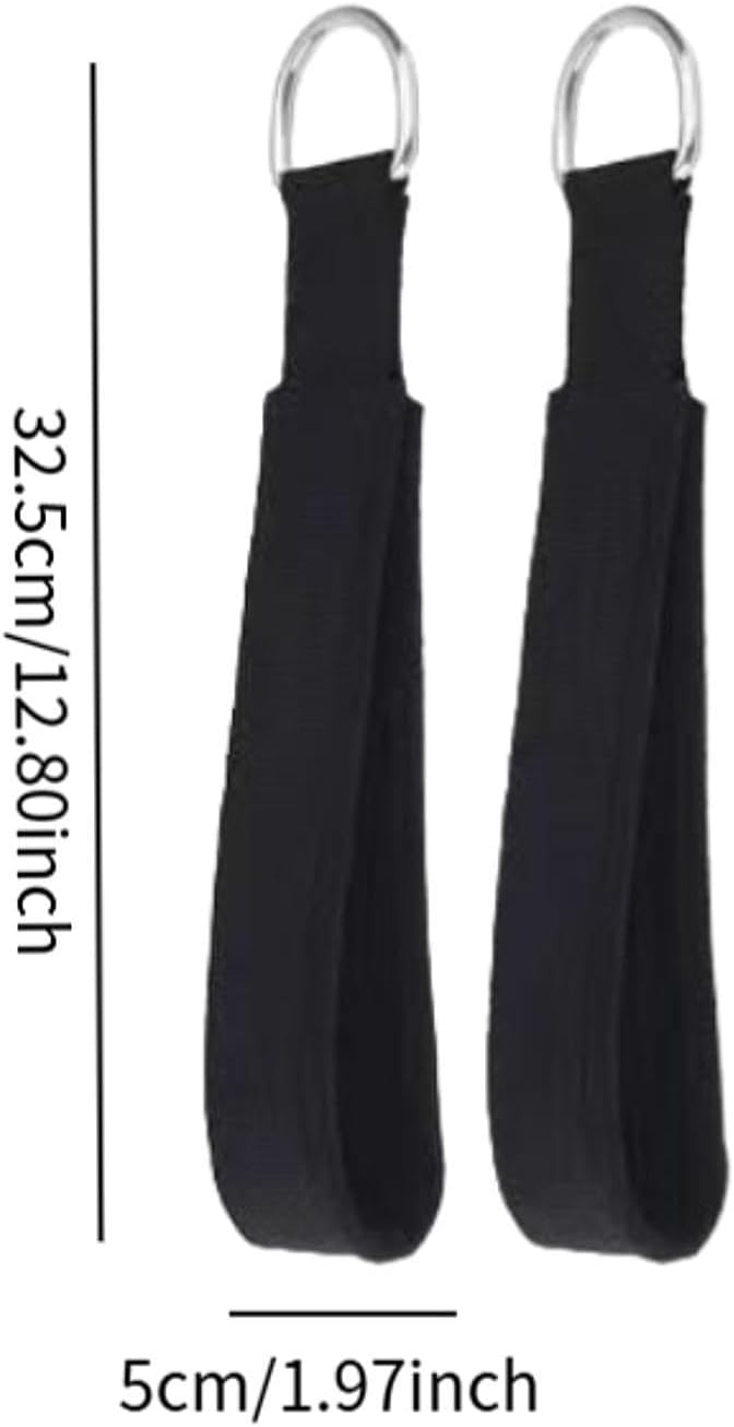 2X Pilates Straps D Ring Improve Flexibility Multifunctional Flexible Reformer