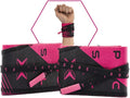 PICSIL Adjustable Wrist Support, Premium Fabric Weightlifting and Yoga Sweat Bands for Gym, for Women and Men, 1 Pair