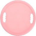 VICASKY Ab Roller Wheel Fitness Slider Board Core Exercise Equipment with Knee Pad Pink for Home Abdominal Workout and Strength Training