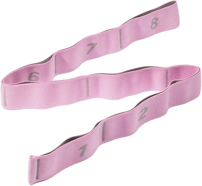 Resistance Bands for Working Out, 8-Levels Elastic Adjustable Exercise Band for Men & Women,Booty Legs,Yoga,Body Stretching,Pilates,Workout Bands for Training,Physical Therapy,Fitness,Gym
