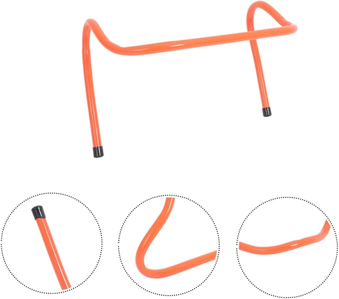 Beaupretty 4pcs Plastic Agility Hurdles 15cm Training Hurdles for Soccer Football Speed and Agility Drills Youth Sports Equipment