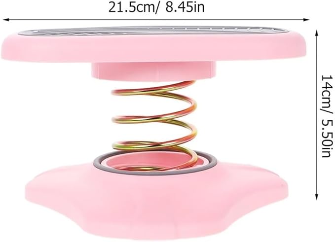 Ankle Leg Exercisers,Multi Functional Exercise Ankle Footstool, Toilet Companion Footstool, Office Or Daily Rest, Relaxing Feet and Legs(Pink,2pcs)