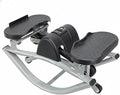 Woodye Lateral Thigh Trainer & Ski Simulator - U-Shaped Side Stepper for Home Workout, Quiet Glide Sculpting Machine for Glutes & Inner Thighs, Resistance Bands & Mat Included