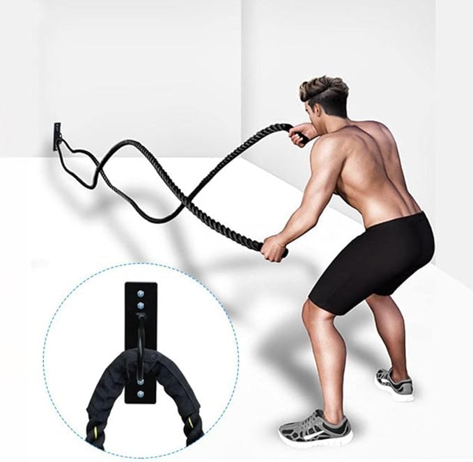 U/ D Suspension Ceiling Anchor Wall Mount Trainer Bracket for Yoga Swings Hammock Battle Rope Black