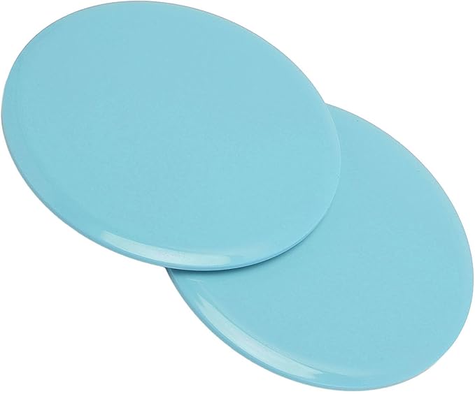 Core Sliders 2pcs, Compact Floor Sliders for Full Body Workout, Home Exercise Equipment - Durable ABS Material, Non Slip Foam Layer, Portable Fitness Discs for Core Strengthening