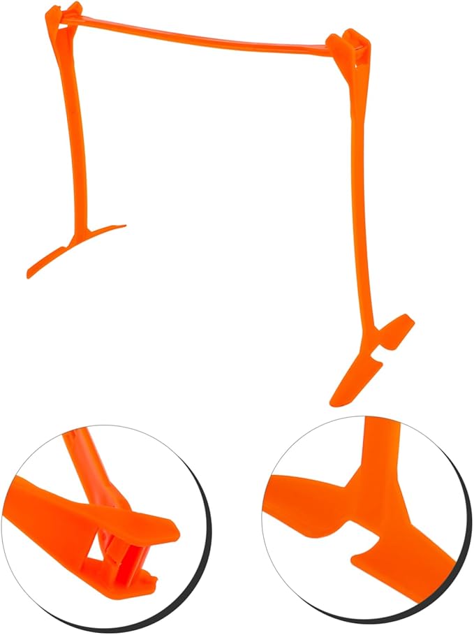 Soccer Training Hurdle Set 3-Stage Adjustable Plastic Boys and Girls Speed Hurdle Agility Training Aid
