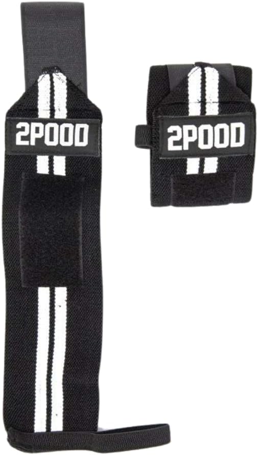 2POOD Wrist Wraps for Weightlifting Powerlifting, Weightlifting, Cross Training, Bodybuilding for Men and Women