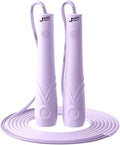 Kids Jump Rope for Children-Adjustable Speed Skipping Rope with Dual Bearings, Segmented Anti-Tangle Cord, Silicone Handles, Indoor Outdoor Fitness Toy for Boys & Girls