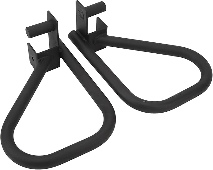 Fitness Dip Bar Attachments for Power Cage Squat Rack Multi Grip Handles Strength Training Equipment for Home Gym Commercial Gym Iron Material 3230g