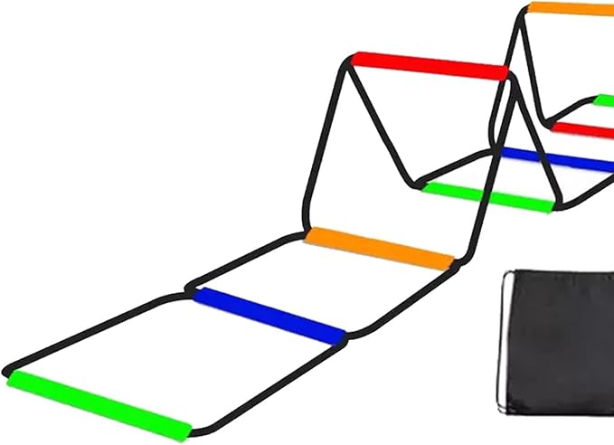 Agility Ladder Speed Ladder Foldable Workout Rugby Multifunction Home Gym Agility Training Equipment Fitness Feet Training