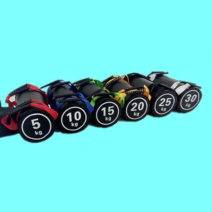 Fitness Sandbag Weightlifting Training Sandbag Kettlebells with Weight-Bearing Bags, PVC Adjustable Weight Sandbag with Handles, Weightlifting Dumbbell for Home Training,Fitness,Yoga