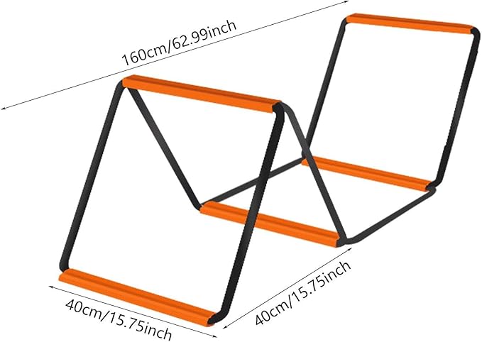 Agility Ladder, Agility Training Equipment, Balance Fitness Training, Football Footwork Ladder, Speed Ladder for Workout