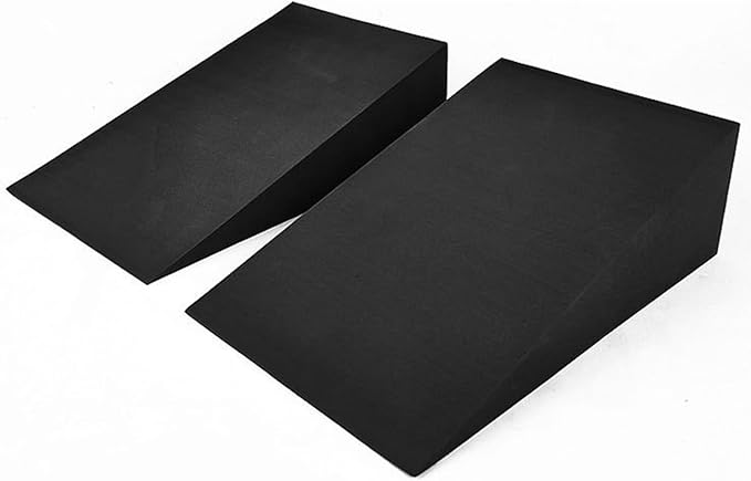 KYOFIS Yoga Foam Wedge, Slant Board for Squats EVA Calf Stretcher for Fitness, Pushup, Weightlifting, Yoga, Knees Over Toes Training (Size : 24x15x6cm)