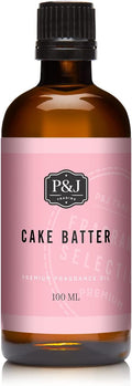 P&J Trading - Cake Batter Scented Oil 100ml - Fragrance Oil for Candle Making, Soap Making, Diffuser Oil