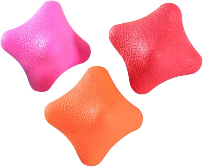 Milisten 3 Pack Reflex Ball Reaction Training Ball for Agility Reflexes Reaction Speed for Tennis Baseball Basketball More Random