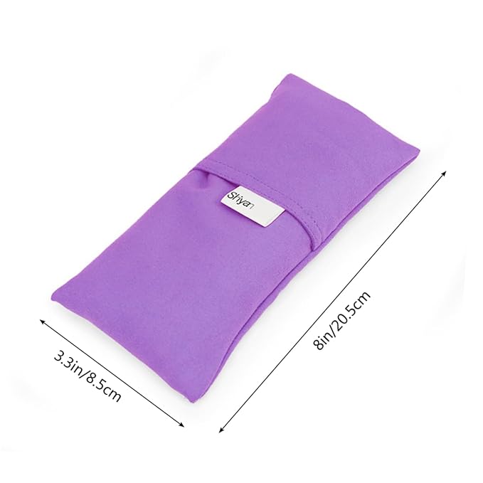 Baluue Yoga Eye Pillows Lightweight Soft Perfect for Meditation Spa Travel Eye Rest Women Men's Present