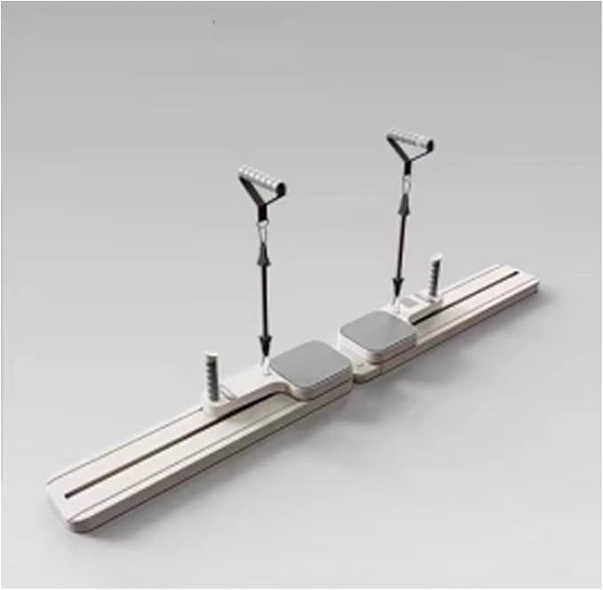 Foldable Skiing Exerciser Ski Machine Collapsible Leg Magic Machine Ski Machine Portable Body Slimming Trainer Kegel Trainer Workout Equipment