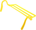 Happyyami Adjustable Height Soccer Training Hurdles with Foldable Design, Portable Agility Speed Hurdles for Football Workout and Footwork Drills, Yellow Football Jumping Equipment