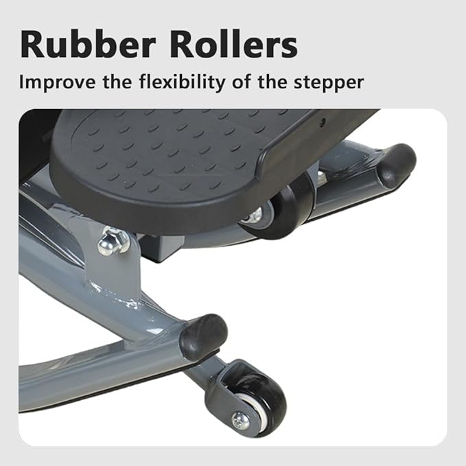 Rock Stepper Side to Side, Rocking Stepper Machine for Exercise at Home, Low-Impact Workout Machine for Legs & Glutes, Lateral Rock Stepper for Home Apartment Dorm Office